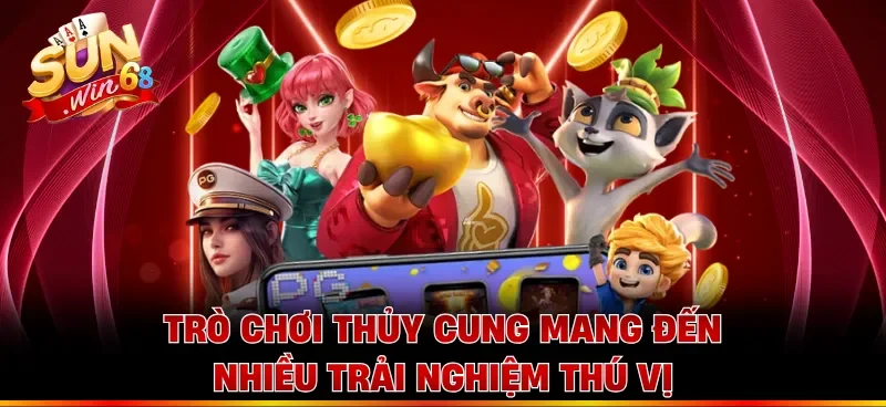 Trò chơi Thủy Cung mang đến nhiều trải nghiệm thú vị